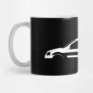 Dacia Logan MCV (2004) Silhouette Mug